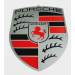 Embleme porsche sylver