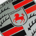 Embleme porsche sylver