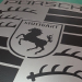 Embleme porsche sylver