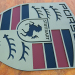 Embleme porsche gold